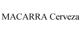 MACARRA CERVEZA trademark