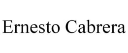 ERNESTO CABRERA trademark
