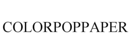 COLORPOPPAPER trademark