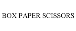 BOX PAPER SCISSORS trademark