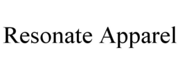 RESONATE APPAREL trademark