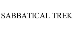 SABBATICAL TREK trademark
