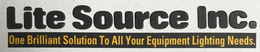 LITE SOURCE INC. ONE BRILLIANT SOLUTIONTO ALL YOUR EQUIPMENT LIGHTING NEEDS trademark
