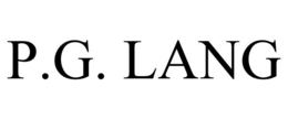 P.G. LANG trademark