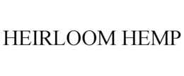 HEIRLOOM HEMP trademark