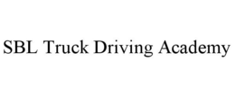 SBL TRUCK DRIVING ACADEMY trademark