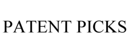 PATENT PICKS trademark