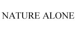 NATURE ALONE trademark