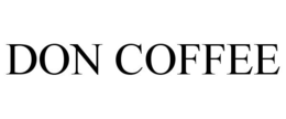 DON COFFEE trademark