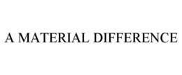 A MATERIAL DIFFERENCE trademark