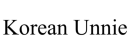 KOREAN UNNIE trademark