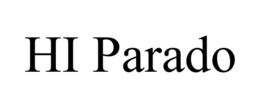 HI PARADO trademark