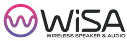W WISA WIRELESS SPEAKER & AUDIO trademark