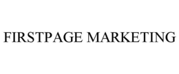 FIRSTPAGE MARKETING trademark