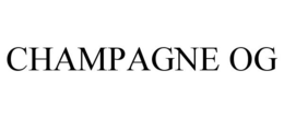 CHAMPAGNE OG trademark
