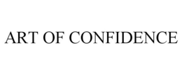 ART OF CONFIDENCE trademark