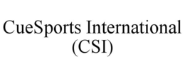 CUESPORTS INTERNATIONAL (CSI) trademark