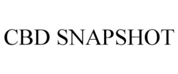 CBD SNAPSHOT trademark