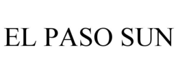 EL PASO SUN trademark