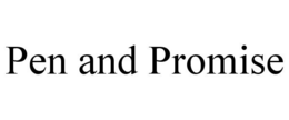 PEN AND PROMISE trademark
