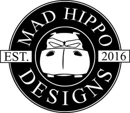 MAD HIPPO DESIGNS EST. 2016 trademark