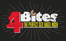 4 BITES THE PERFECT SIZE BAGEL NOSH trademark