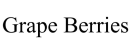 GRAPE BERRIES trademark