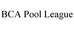 BCA POOL LEAGUE trademark