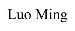 LUO MING trademark