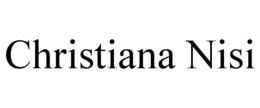 CHRISTIANA NISI trademark