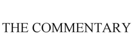 THE COMMENTARY trademark