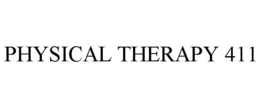 PHYSICAL THERAPY 411 trademark