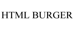 HTML BURGER trademark