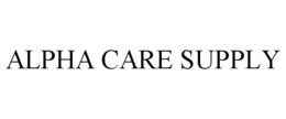 ALPHA CARE SUPPLY trademark