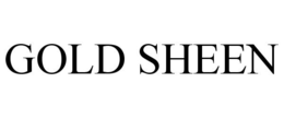 GOLD SHEEN trademark