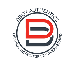 DBOY AUTHENTICS - ORIGINAL DETROIT SPORTSWEAR BRAND DB trademark