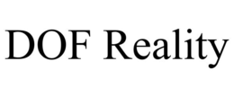 DOF REALITY trademark