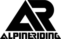 AR ALPINE RIDING trademark