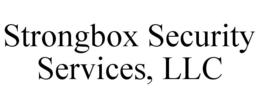 STRONGBOX SECURITY SERVICES, LLC trademark