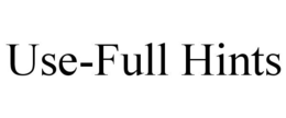 USE-FULL HINTS trademark