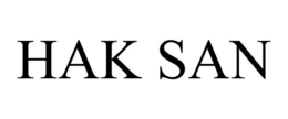 HAK SAN trademark
