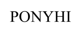 PONYHI trademark