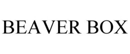 BEAVER BOX trademark