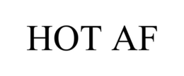 HOT AF trademark