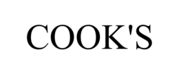COOK'S trademark