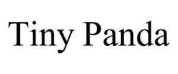 TINY PANDA trademark