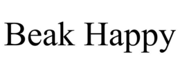 BEAK HAPPY trademark