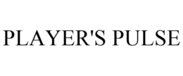 PLAYER'S PULSE trademark
