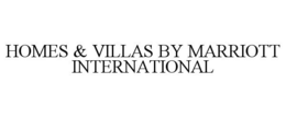 HOMES & VILLAS BY MARRIOTT INTERNATIONAL trademark