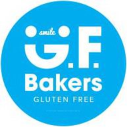 SMILE G.F. BAKERS GLUTEN FREE trademark